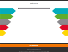 Tablet Screenshot of paths.org